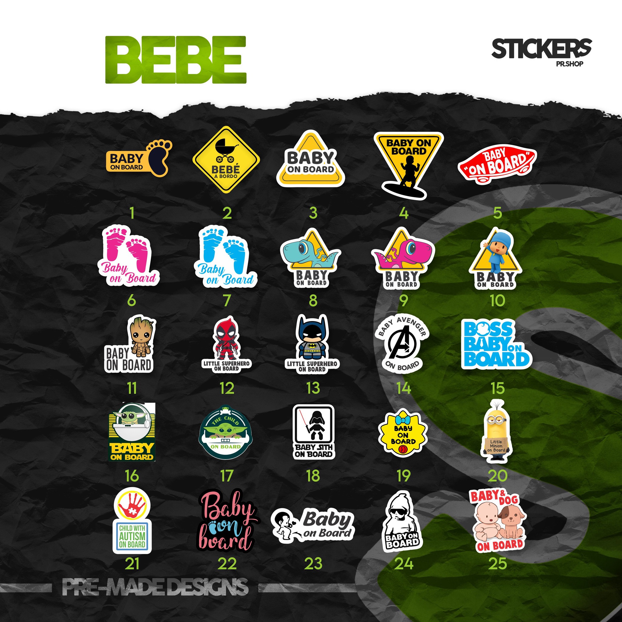 Stickers PR