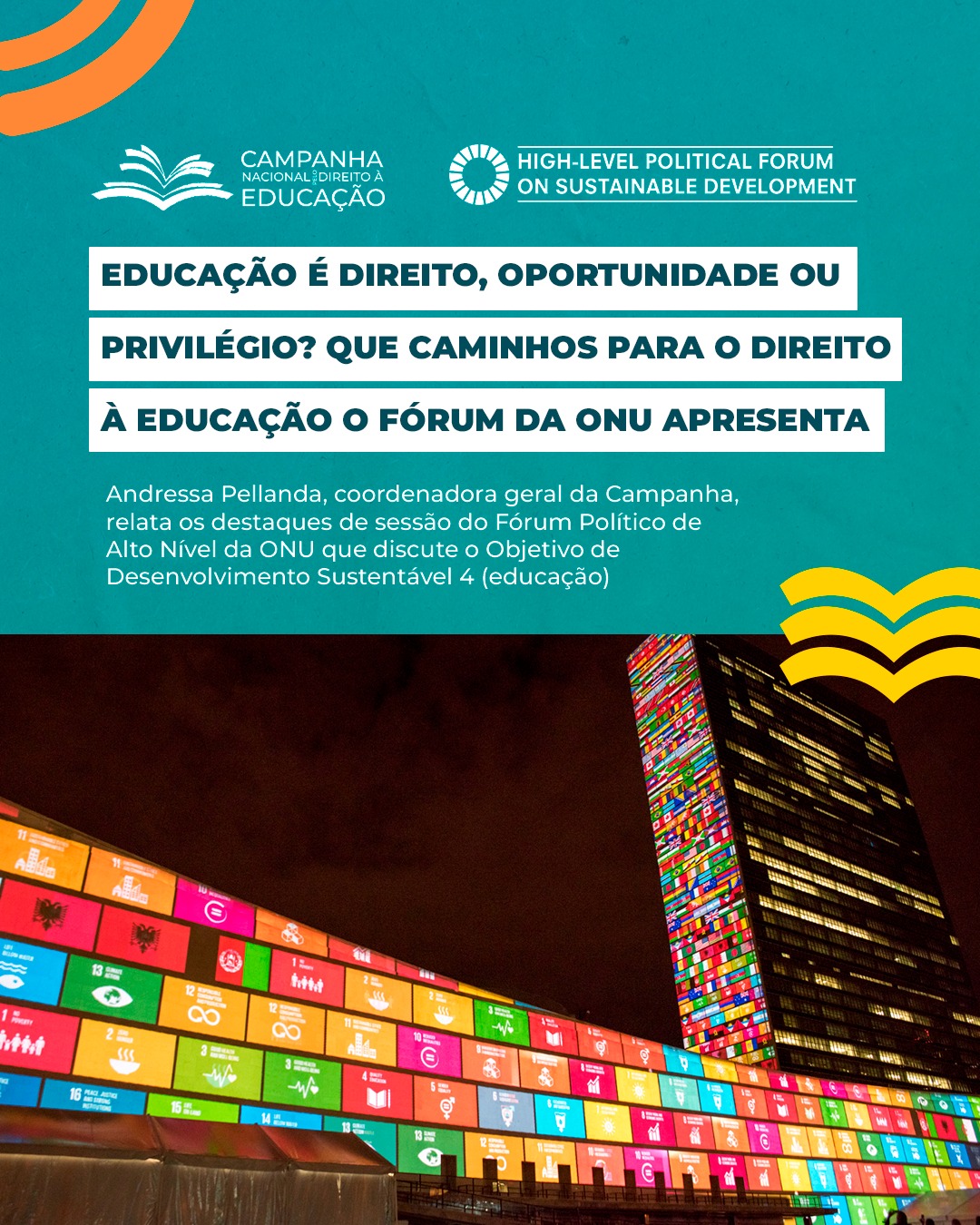 O que é uma... - Campanha Nacional pelo Direito à Educação | Facebook