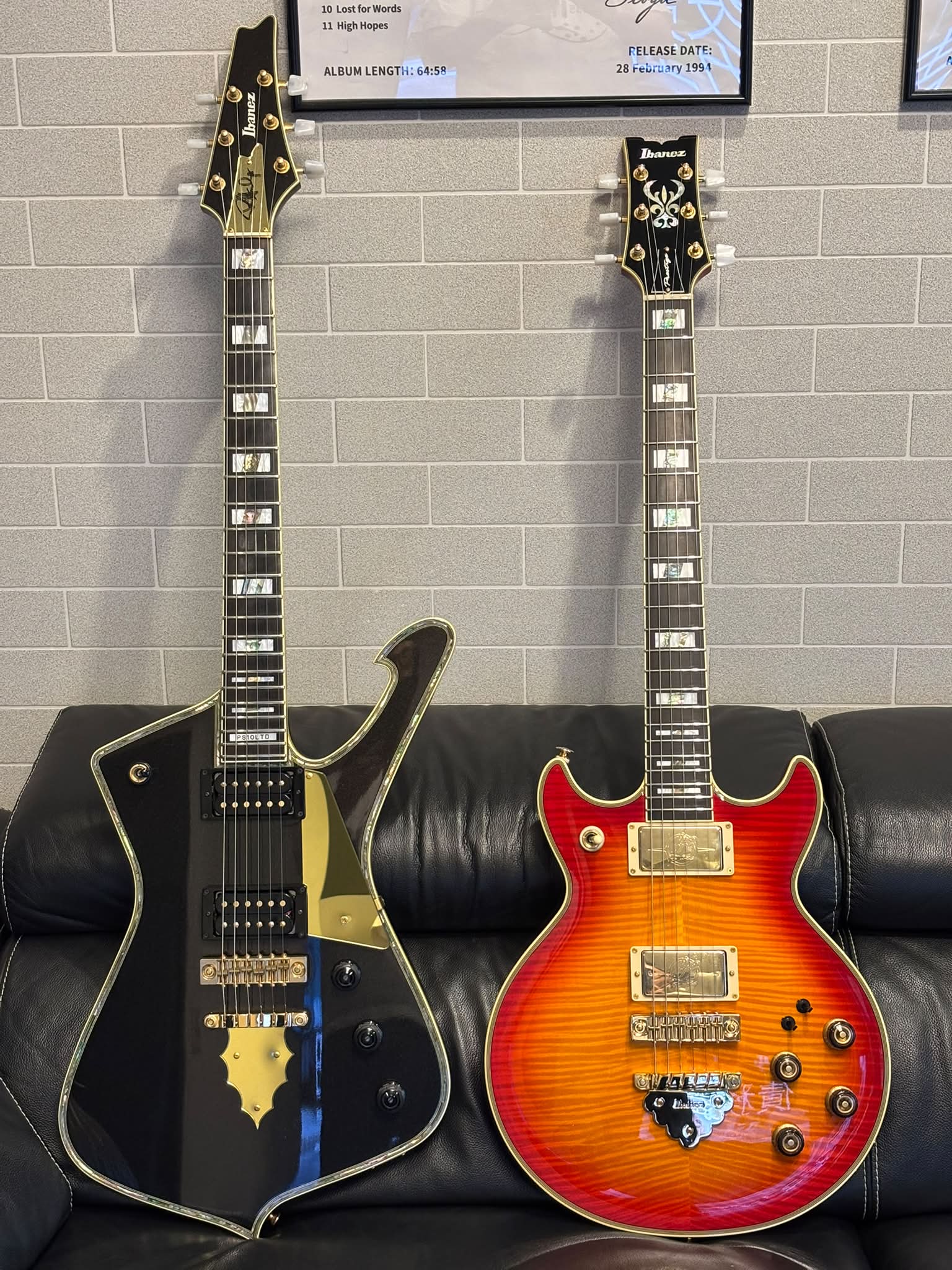 The Ibanez Iceman and Artist series have been around since the