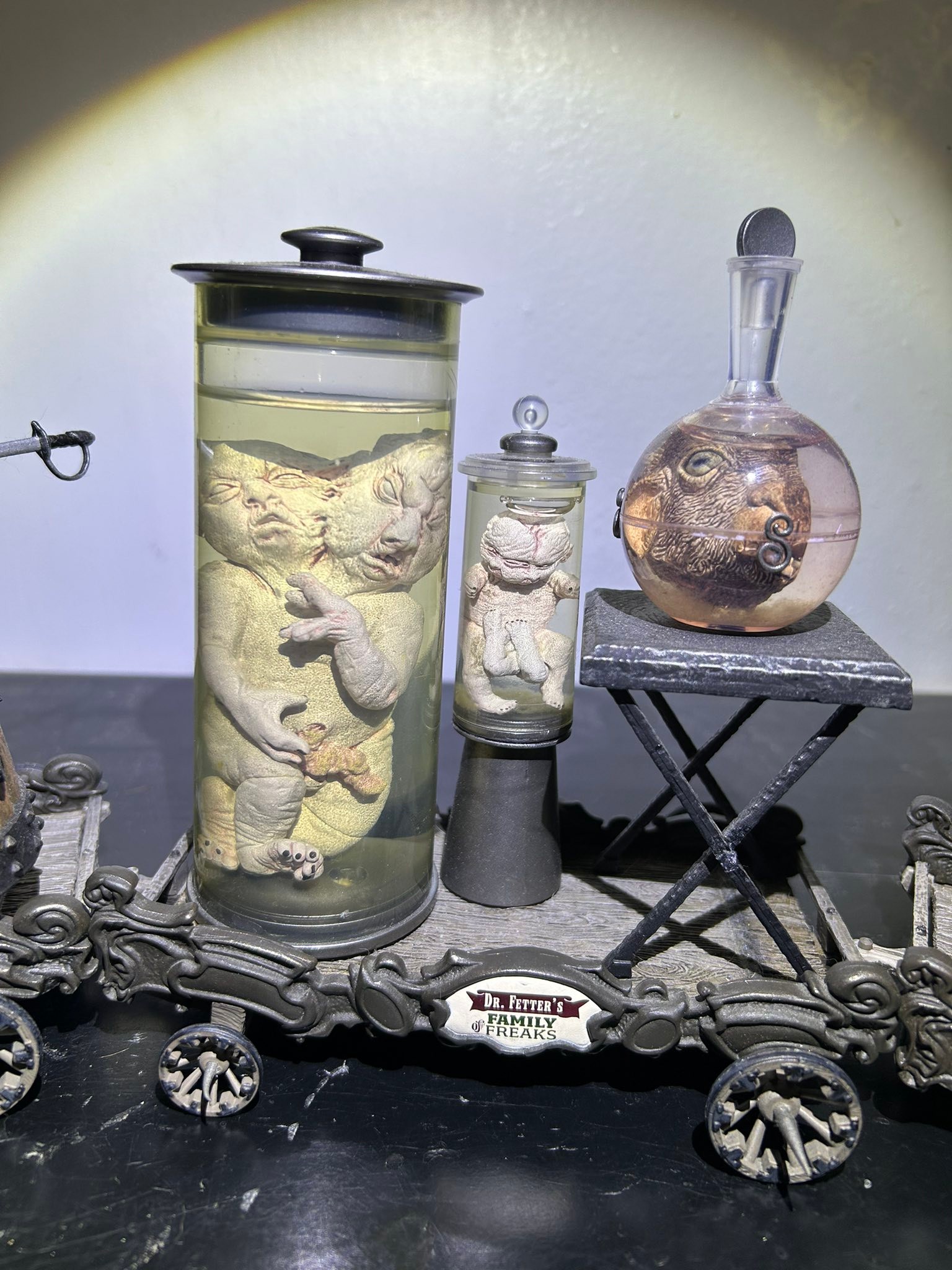 Clive barker's infernal parade made by mcfarlane toys.