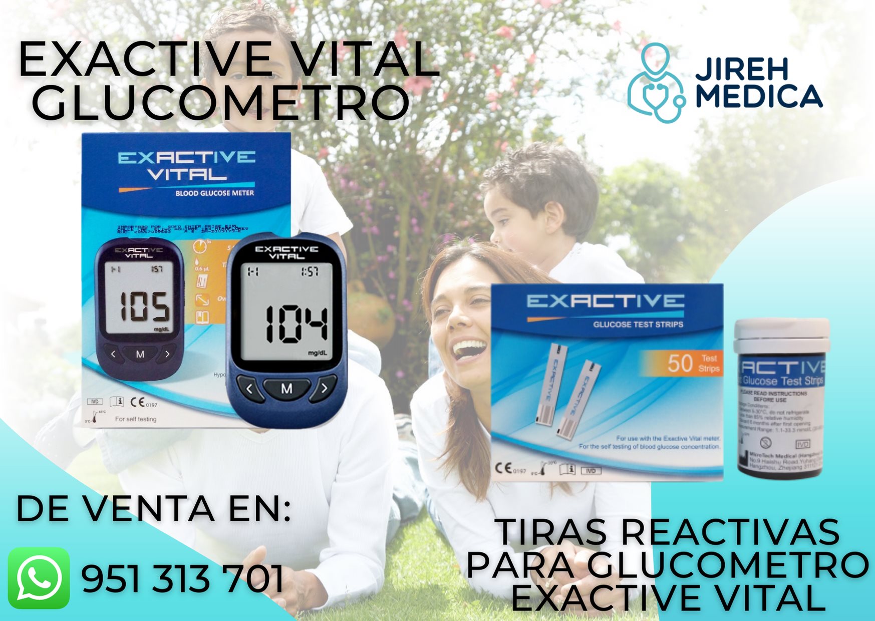 🔷 GLUCOMETRO DIGITAL EXACTIVE... - Exactive Vital - Peru