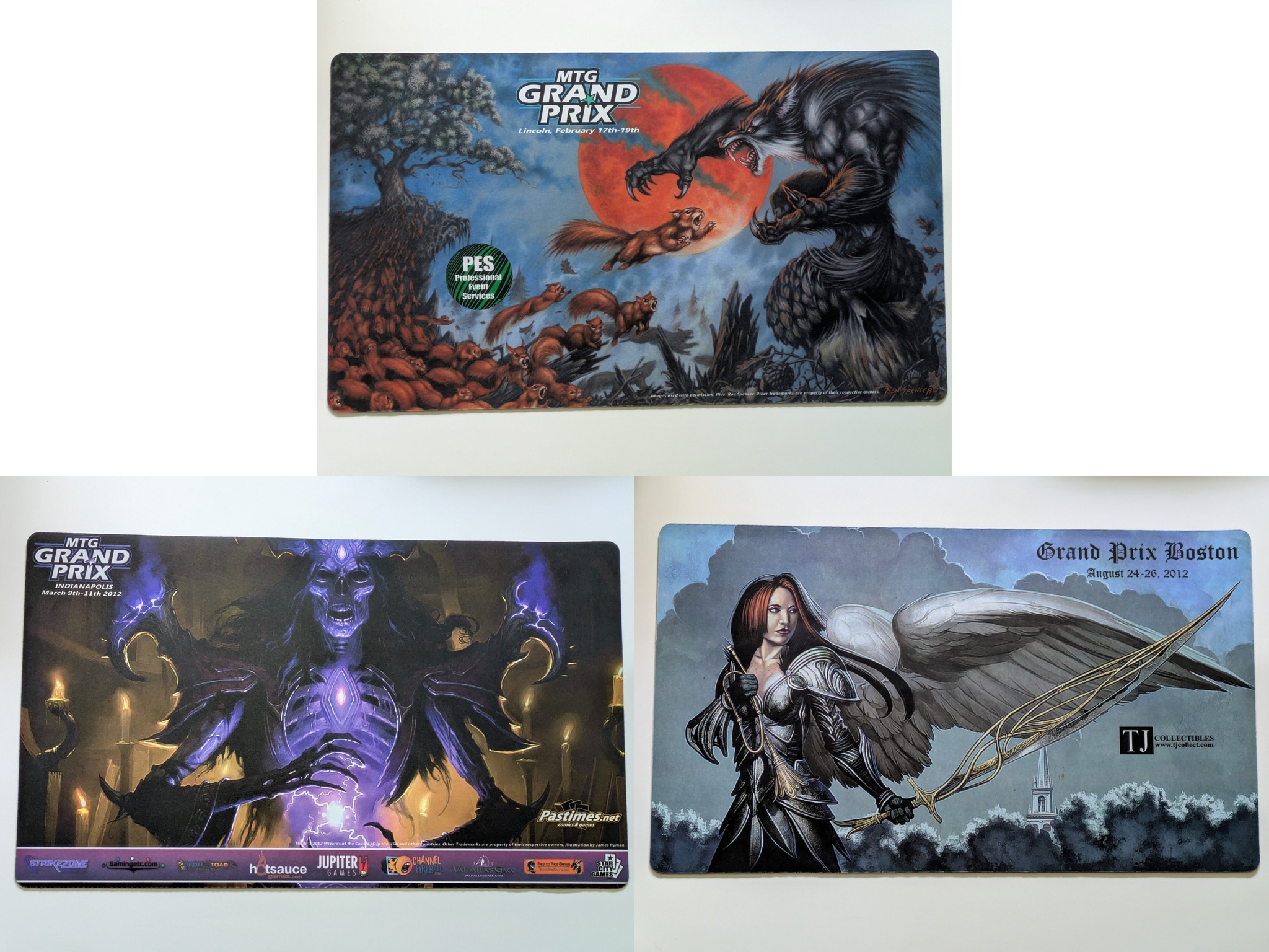 Selling a huge collection of Grand Prix playmats. There are 110 