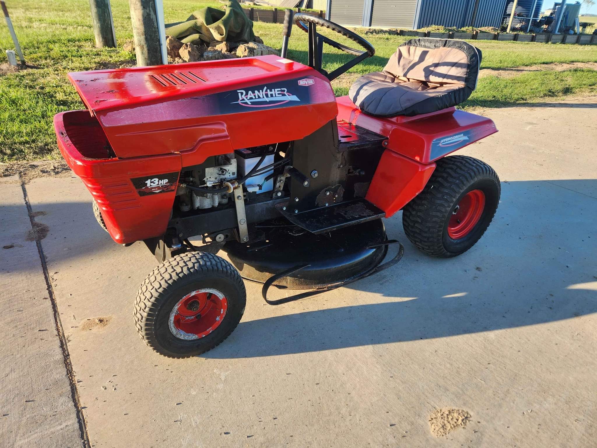 Rover rancher 13hp 32 inch cut - Lawn Mowers - Curra, Queensland ...