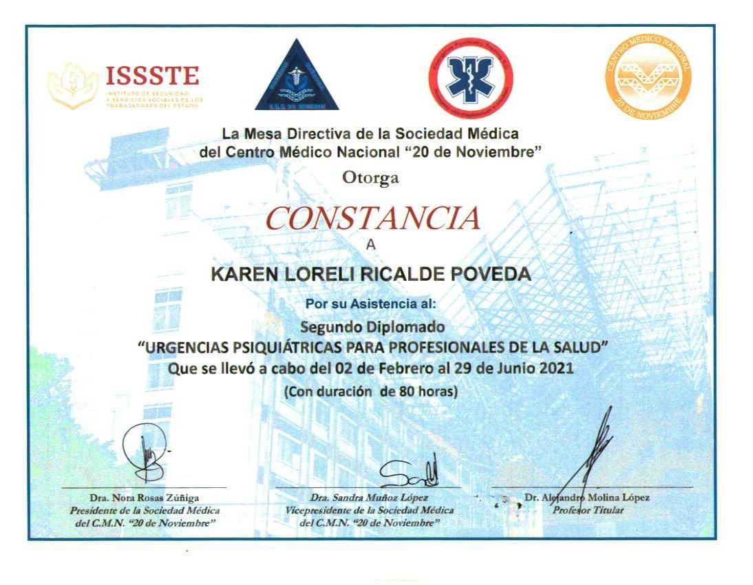 La capacitación continua es la... - Psicóloga Karen Ricalde