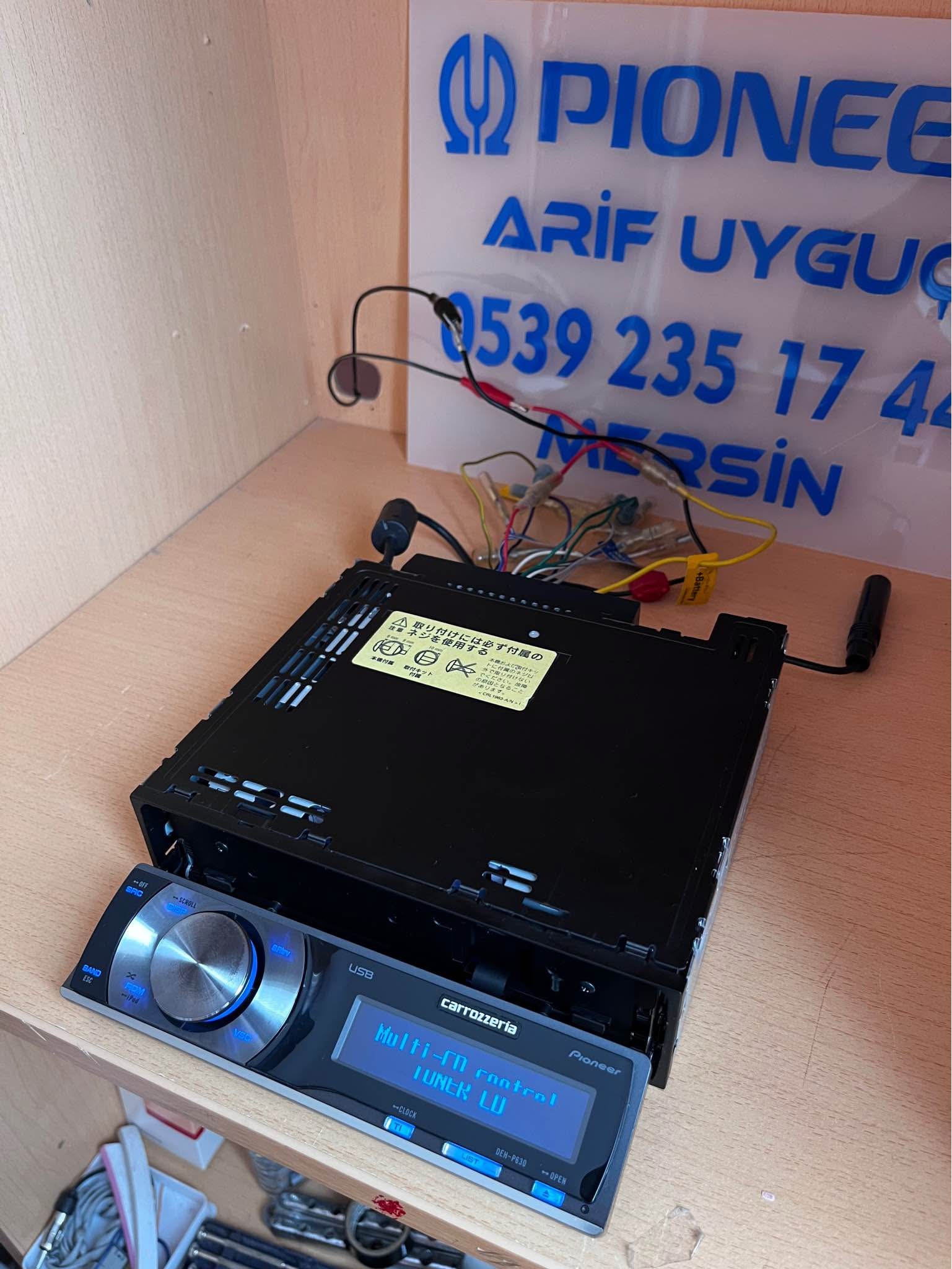 Pioneer Carrozzeria Deh-p630 USB Aux Sfc modlu Yunus animasyonlu