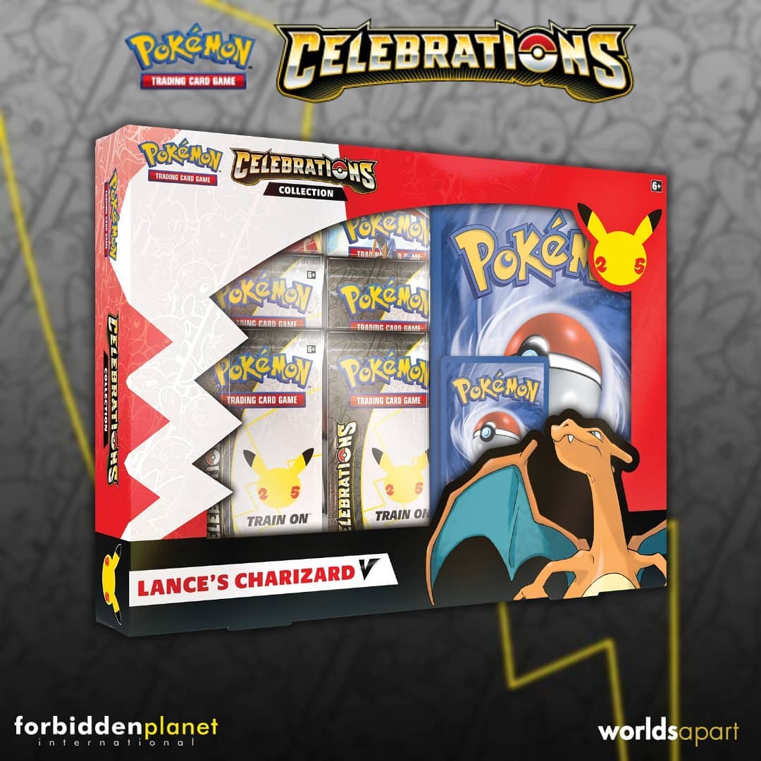 pokemon trading card game 25th anniversary Games: Celebrations Collection classic cards COMING SOON - In celebration