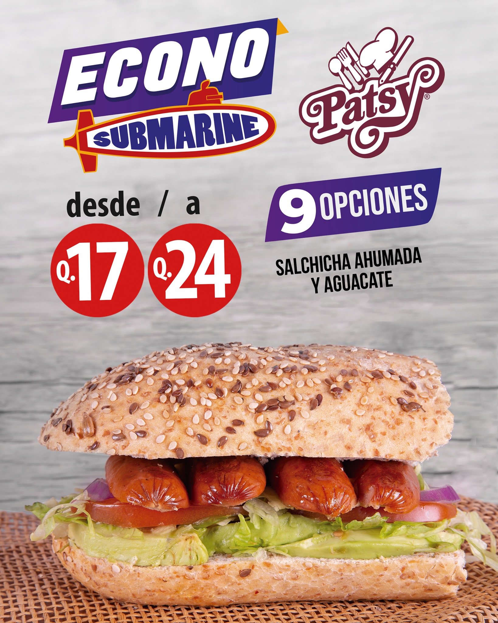 Patsy - Viernes de un econo submarine o burrito de...