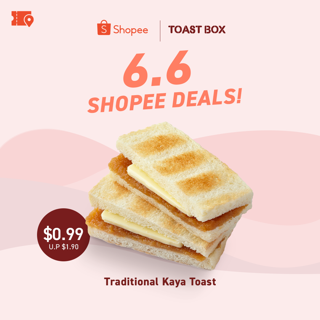 Our 6.6 deals are now available on... - Toast Box Singapore | Facebook