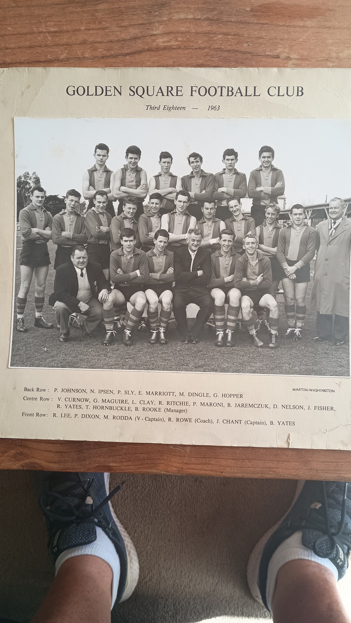 Bendigo Lost School & Club Photos | A few good footballers here and me ...