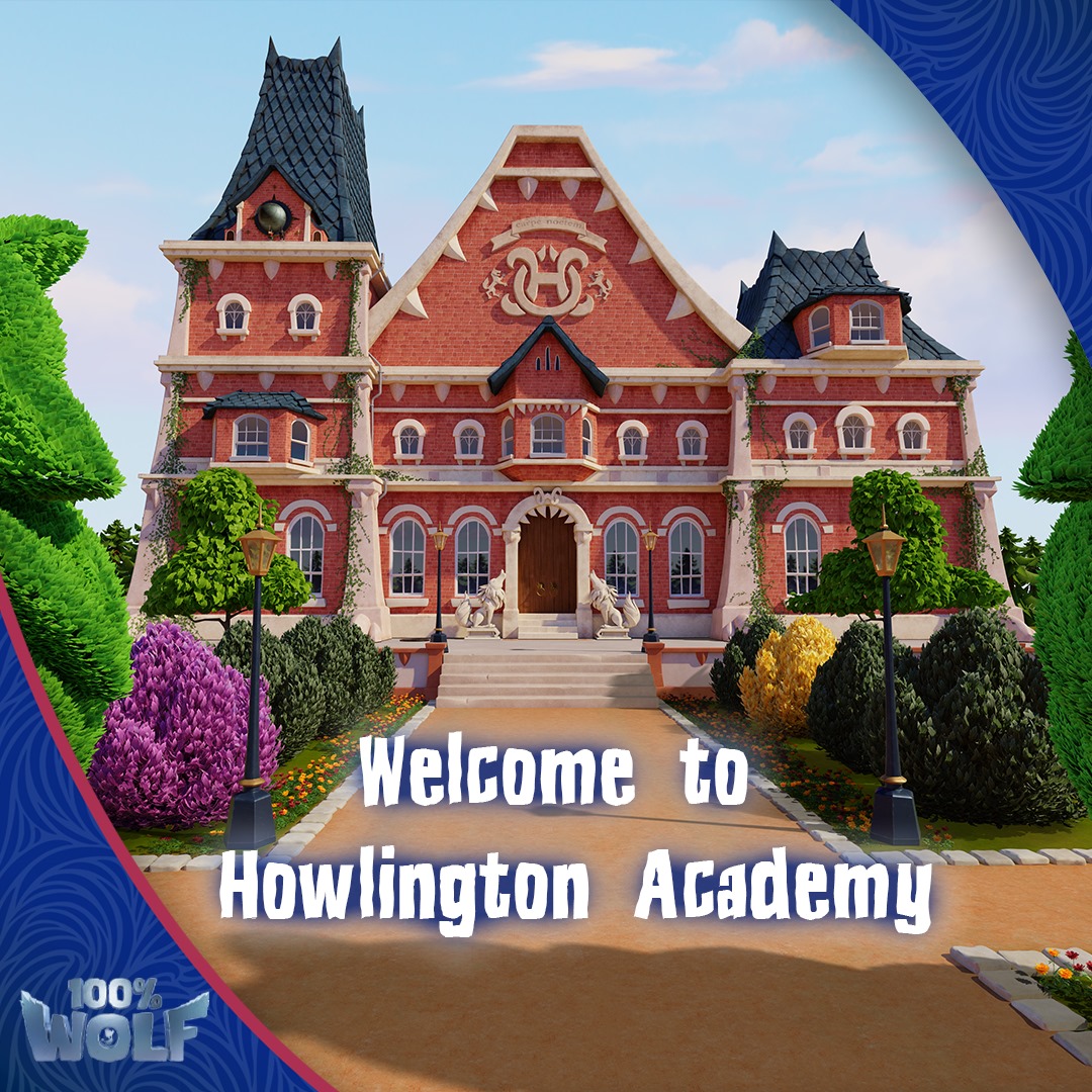 100% Wolf - Behind the gates, of course, is the Howlington Academy! Did ...