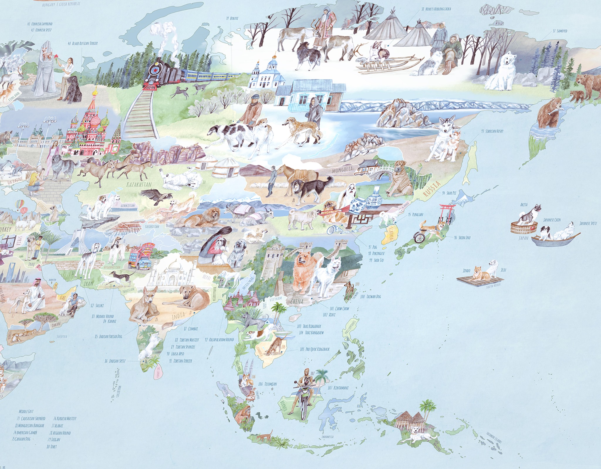 Awesome Maps - THE DOG MAP IS HERE! 🐾 Check it out:...