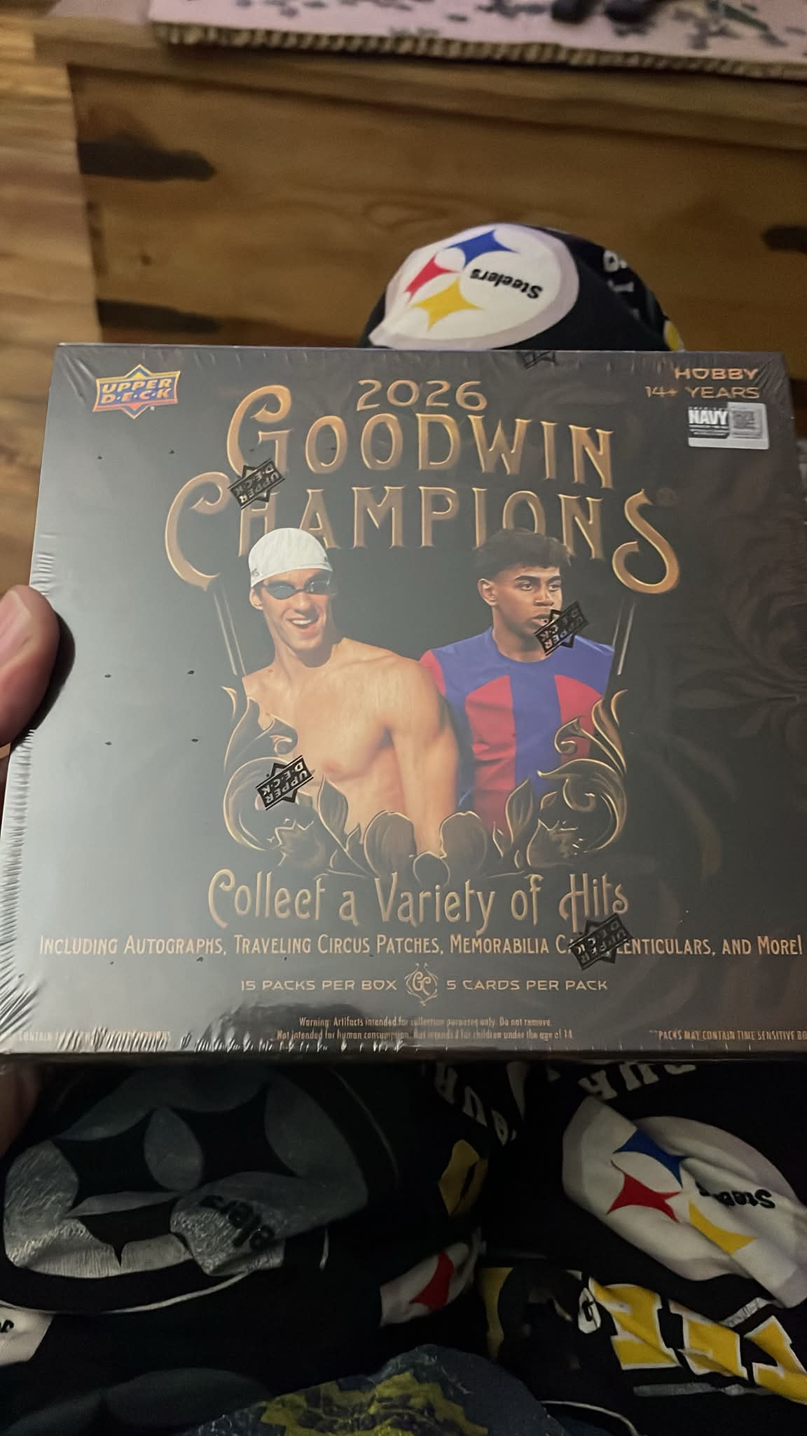 2026 Goodwin Champions Upper Deck sports cards unopened box