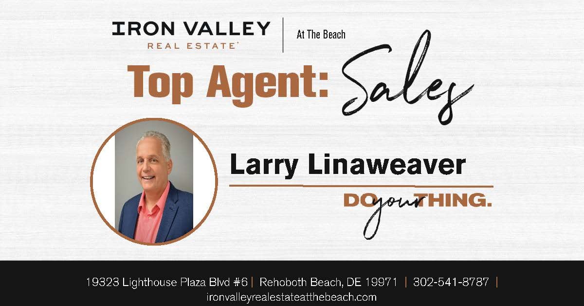 Congratulations Larry... - Iron Valley Real Estate Delaware | Facebook