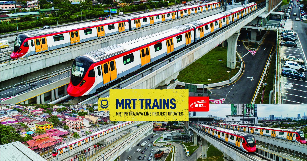 Mrt Corp Gearing Up For The Big Day The Putrajaya Line Mrt Trains Are Busy Undergoing Testing And Commissioning In Preparation For The Opening Of Phase One Of The Putrajaya