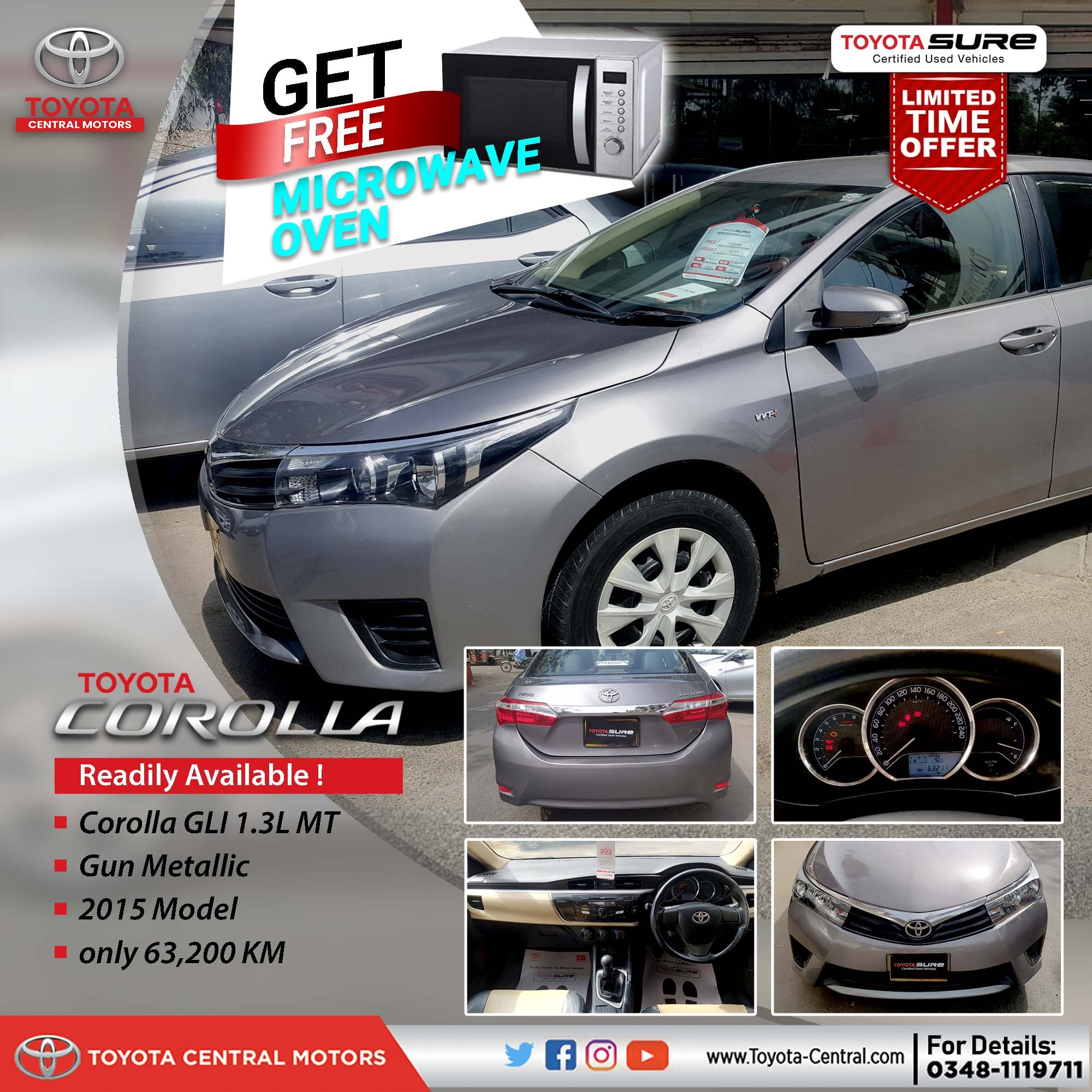 Toyota Central Motors is offering... - Toyota Central Motors