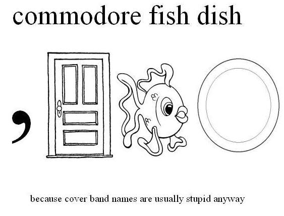 Commodore Fish Dish