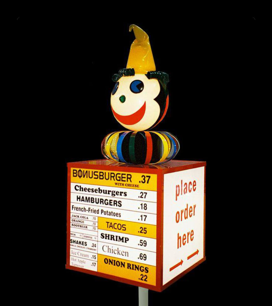 Here's a good one of Jack in the Box on Broadway and Rural by