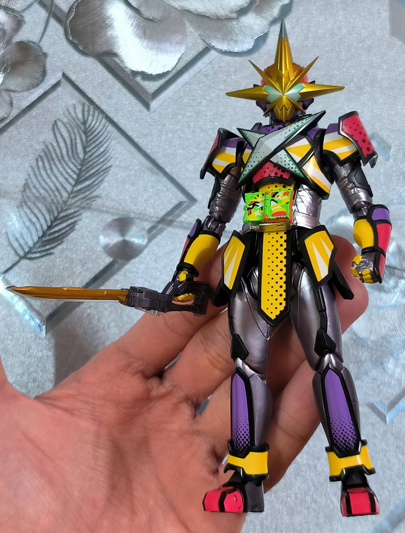 Shf kamen rider saikou x sword man