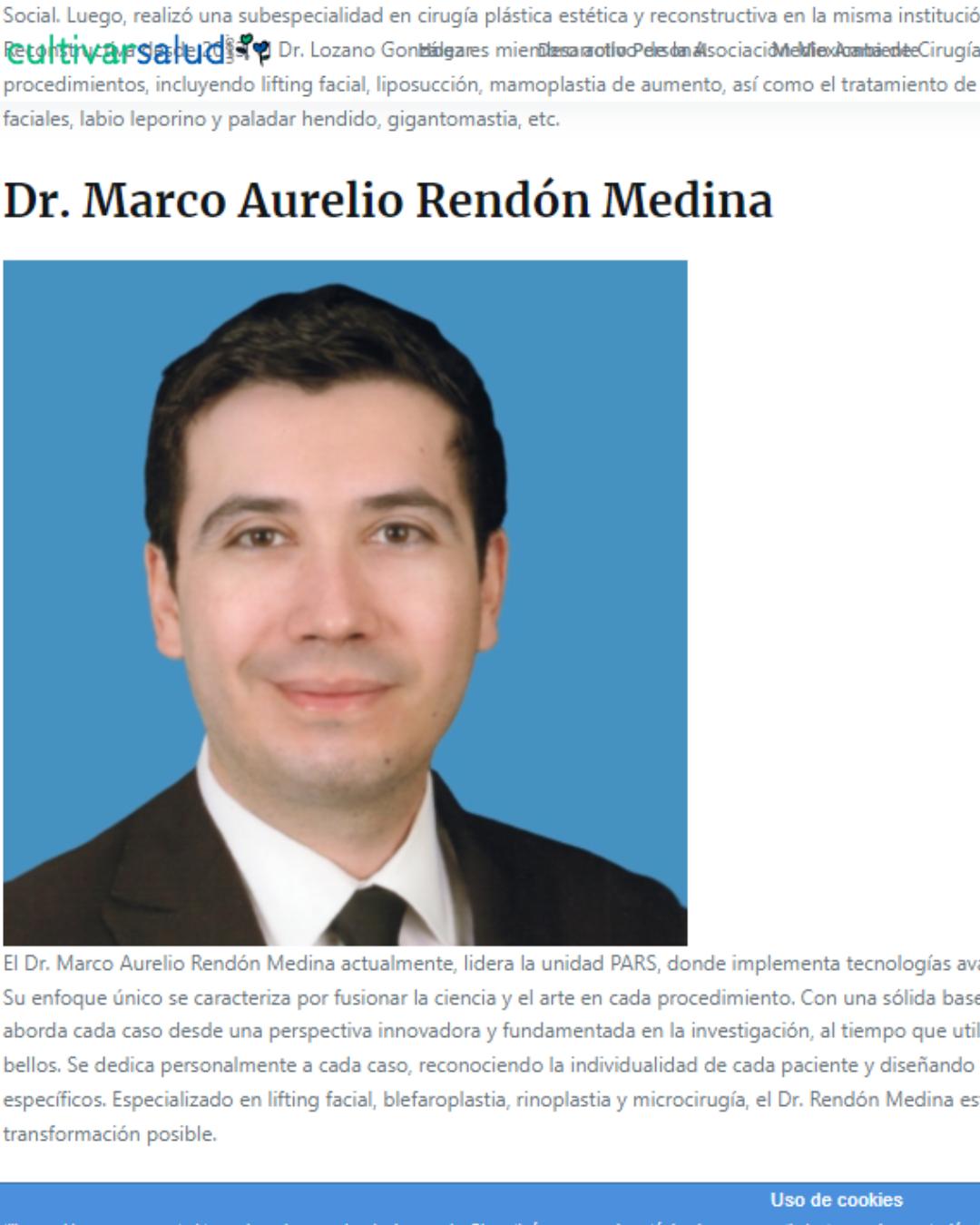 ¡Hola a todos! 🌟 Me... - Dr. Marco Aurelio Rendón-Medina