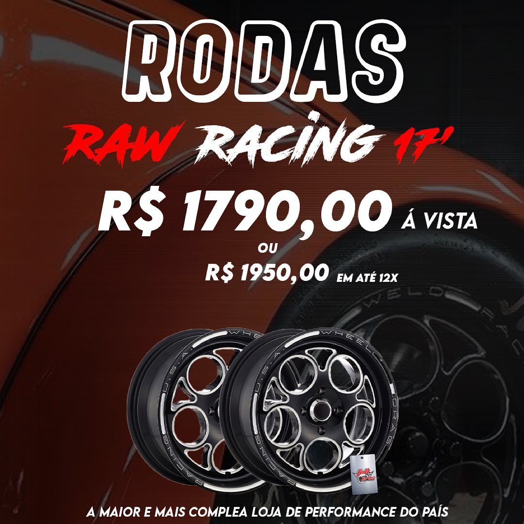 Full turbos - Rodas RAW - Racing Weld Magnum JOGO DA 4... | Facebook
