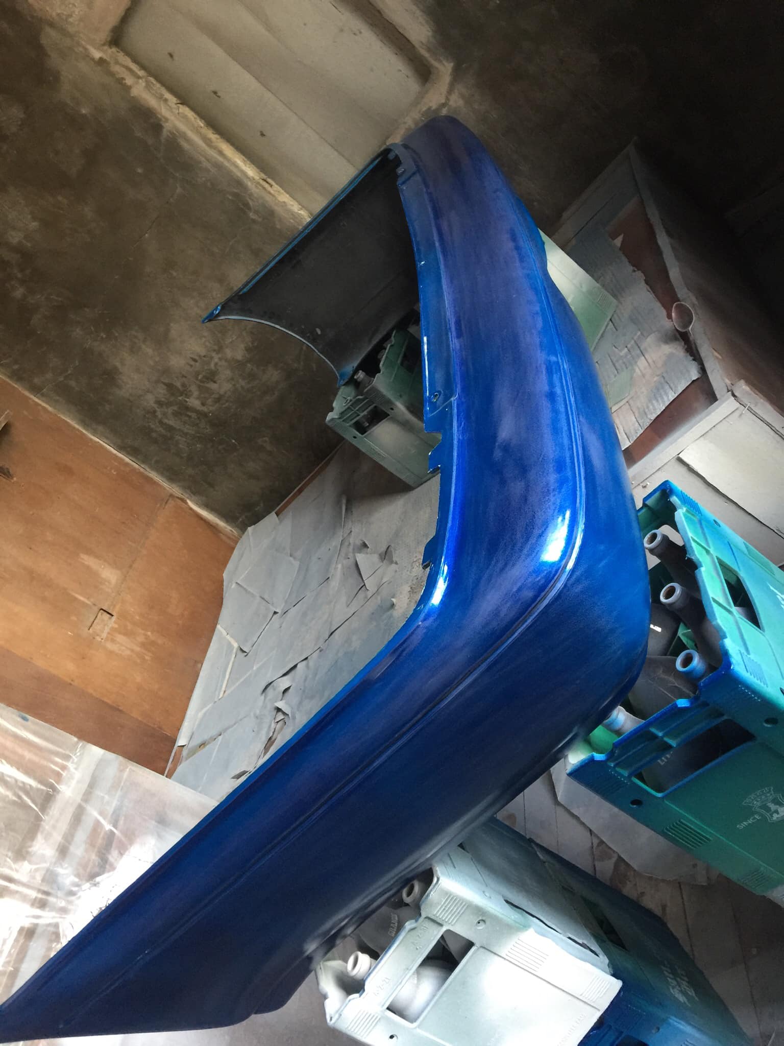 Toyota Corolla Big Body Bumper Repaint - Kafe Moto Garage
