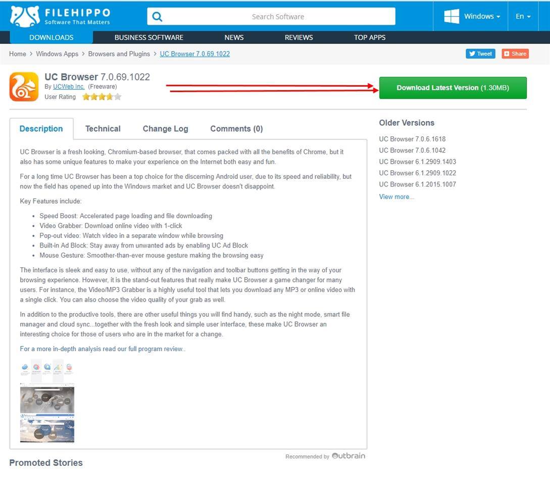 https://filehippo.com/download_ucbrowser... - 6.All site links