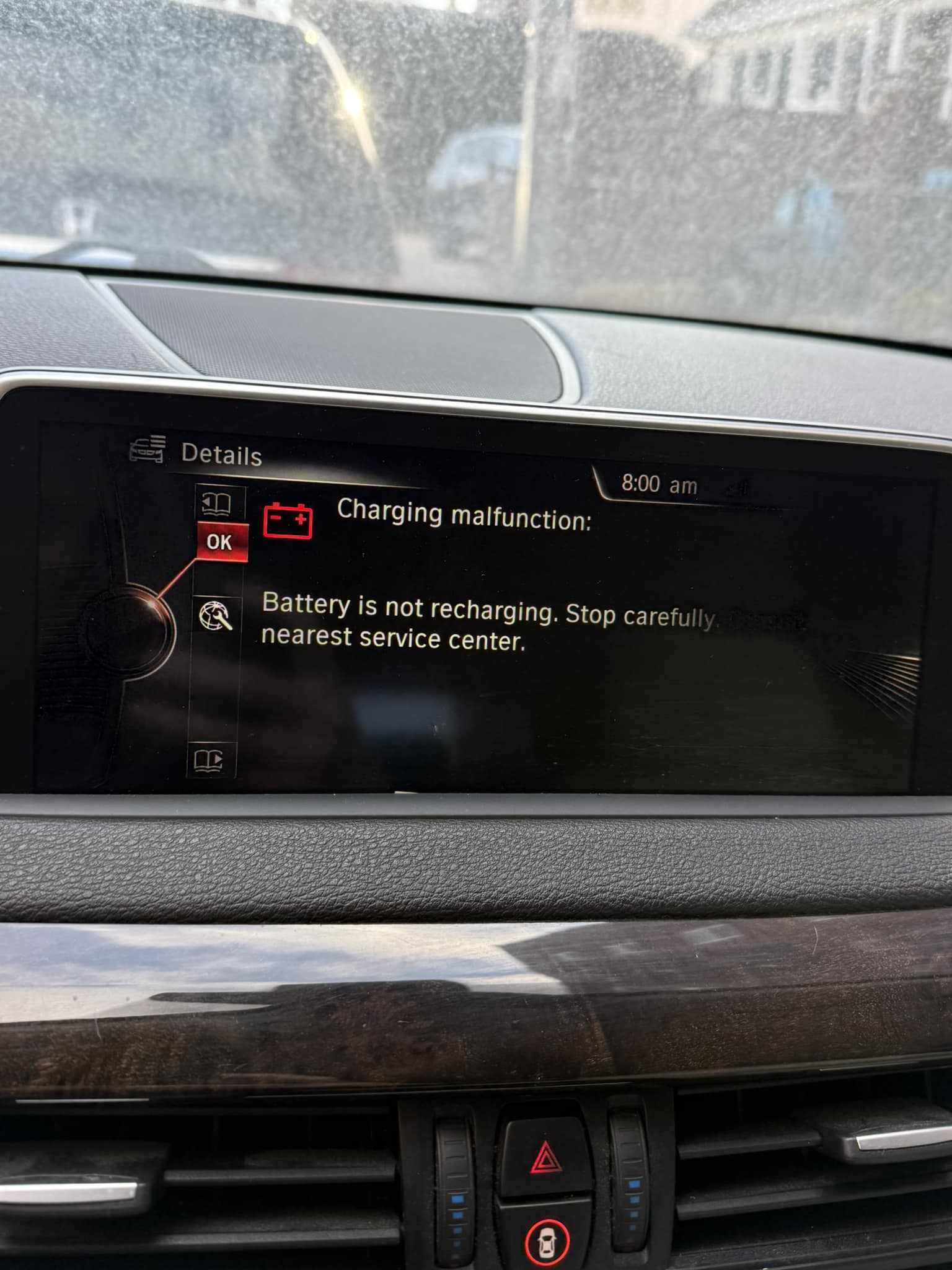 What causes error code 213601 on a 2016 BMW X5 and how to fix it?