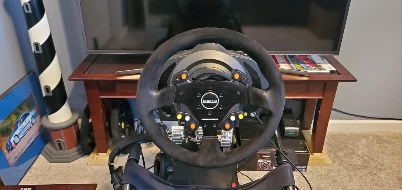 Thrustmaster Rally Wheel Add-On Sparco R383 Mod. Compatible with 