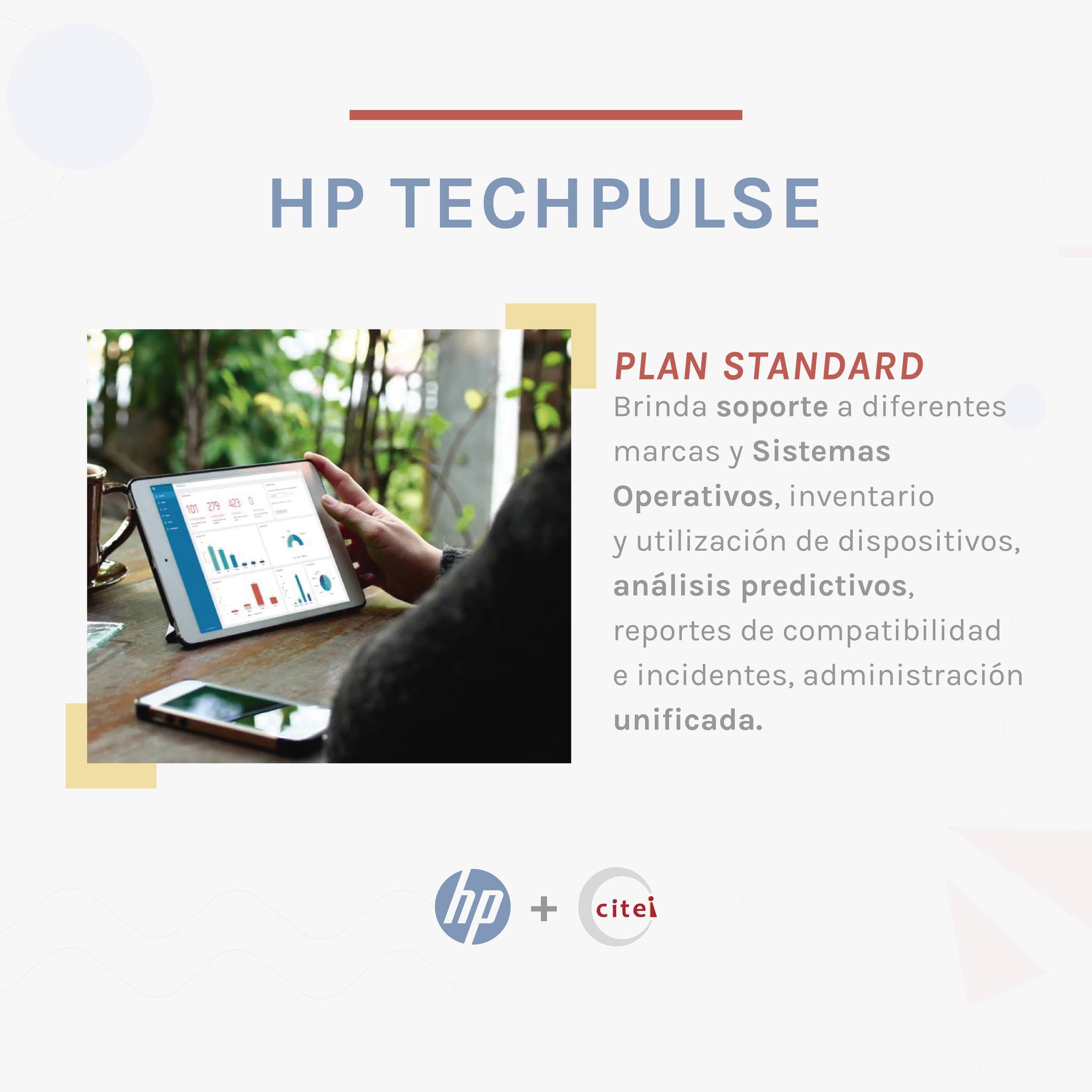 CITEI - Conoce los diferentes planes de @HP TechPulse que...