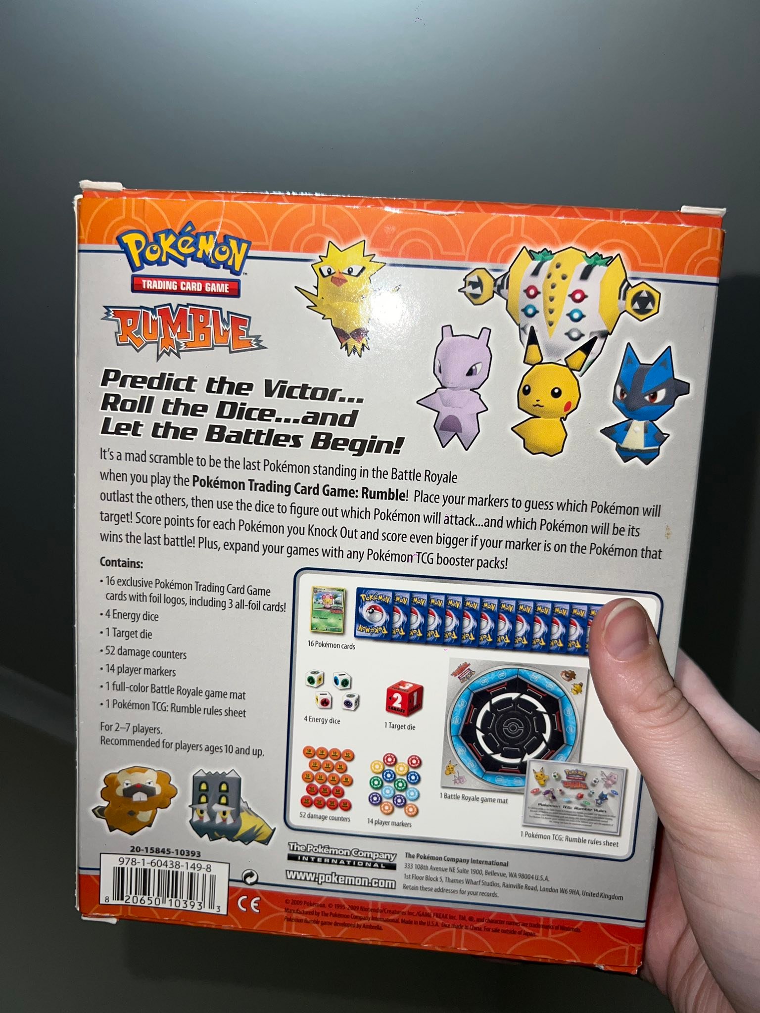 pokemon rumble tcg cards TCG: Game Collection Box Sealed  TBC Games Colorless Artist Cherrim - Rumble - Pokemon