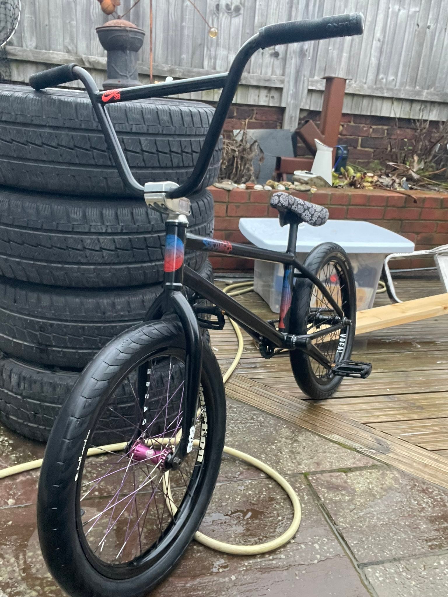 stranger frame ODYSSEYチェーン付き。完成車も可 Custom 21 inch