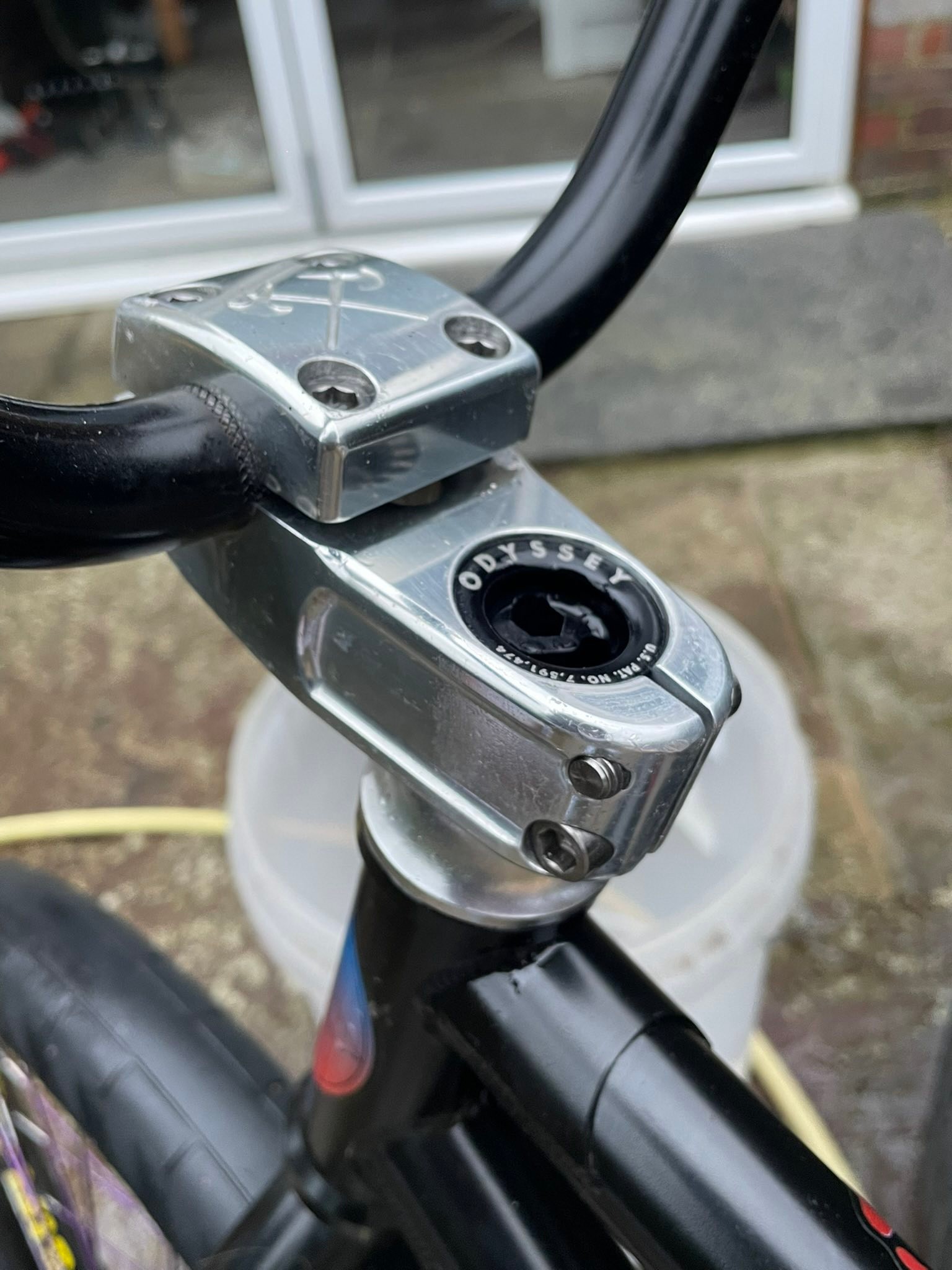 Custom 21 inch Stranger BMX bike build with Odyssey and Shadow