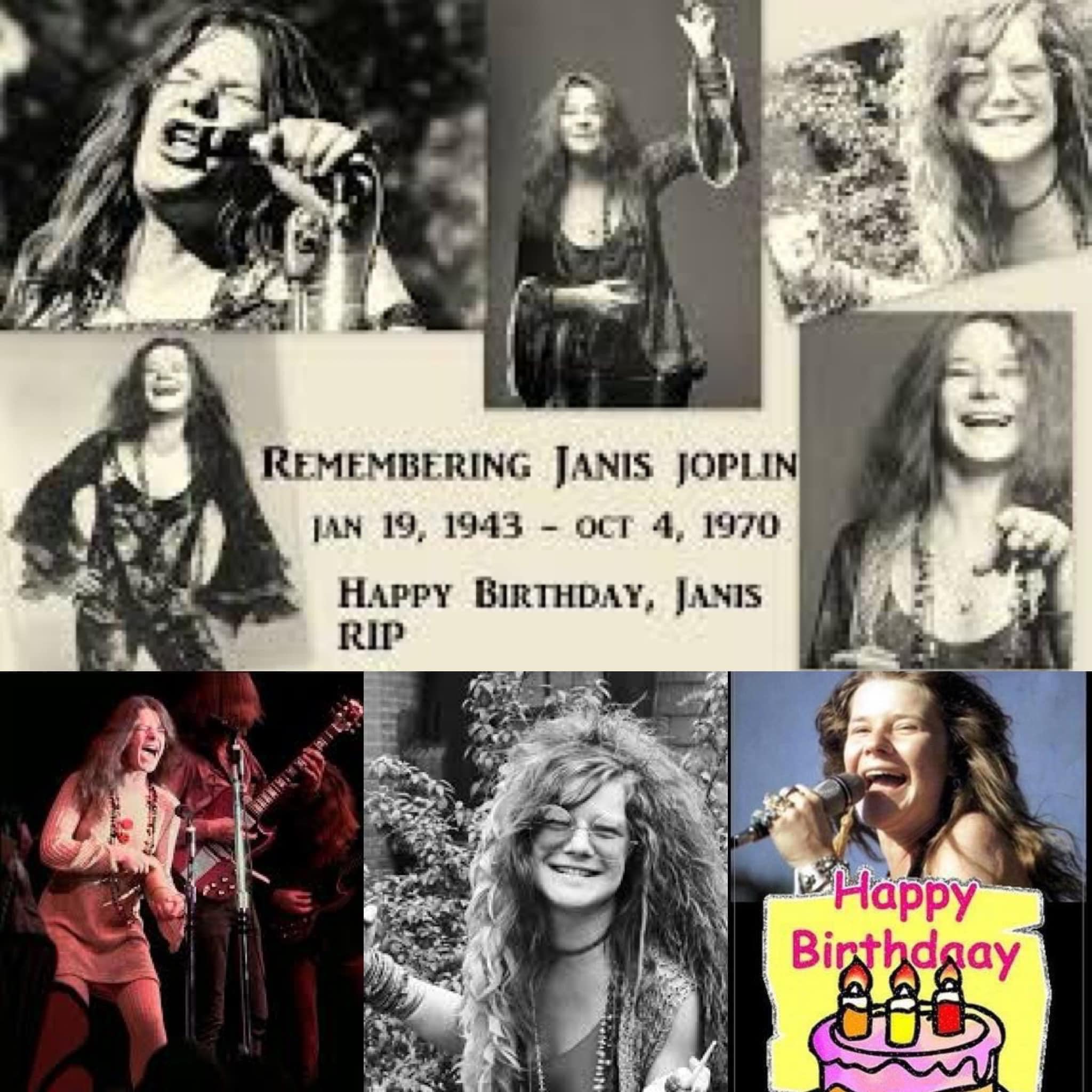 1960s Memories by DoYouRemember.com | Janis Joplin - Happy Posthumous ...