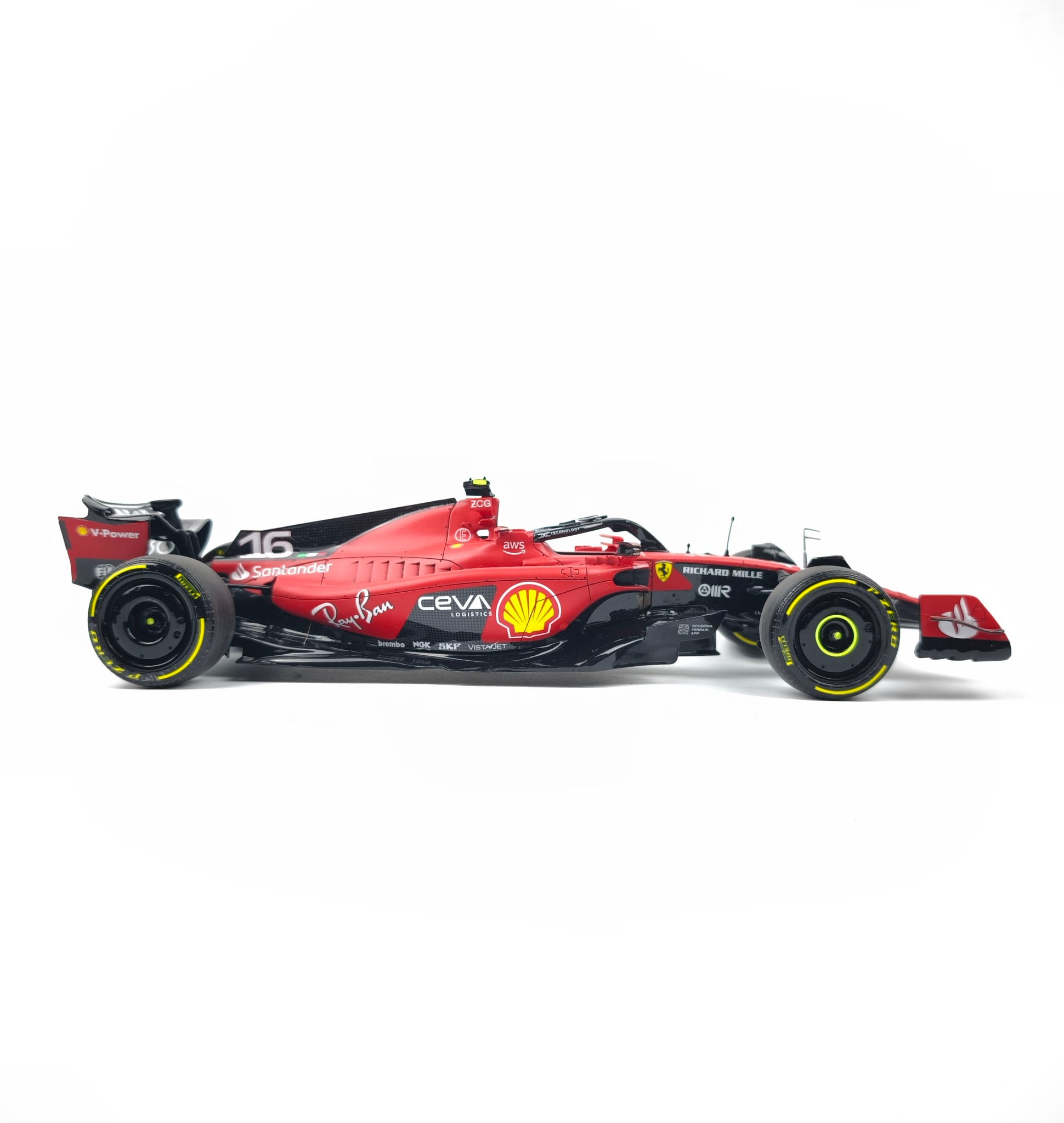 Ferrari SF23 F1 1/20 ALPHA Model #16 Charles Leclerc