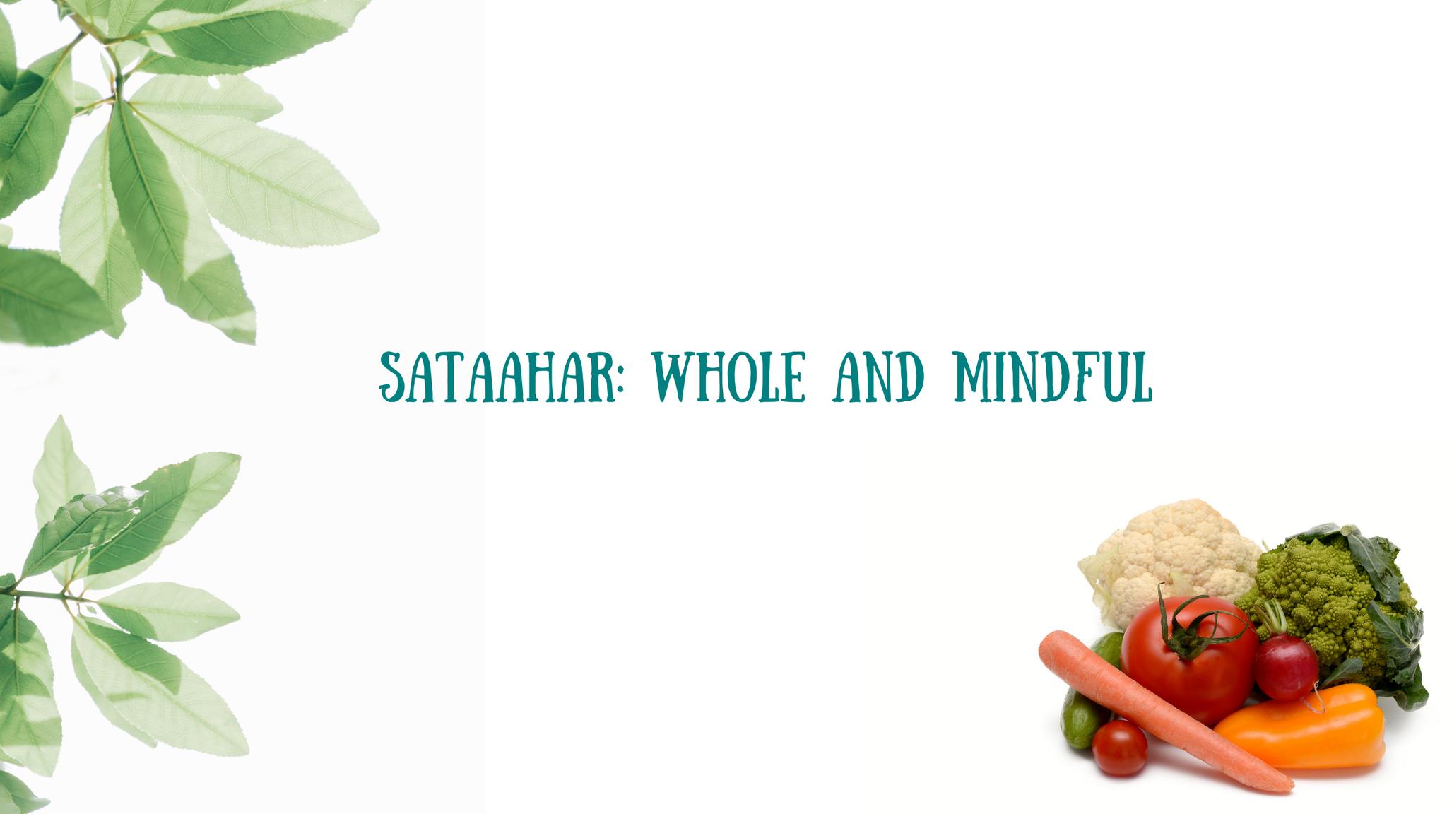 Sataahar सत्आहार