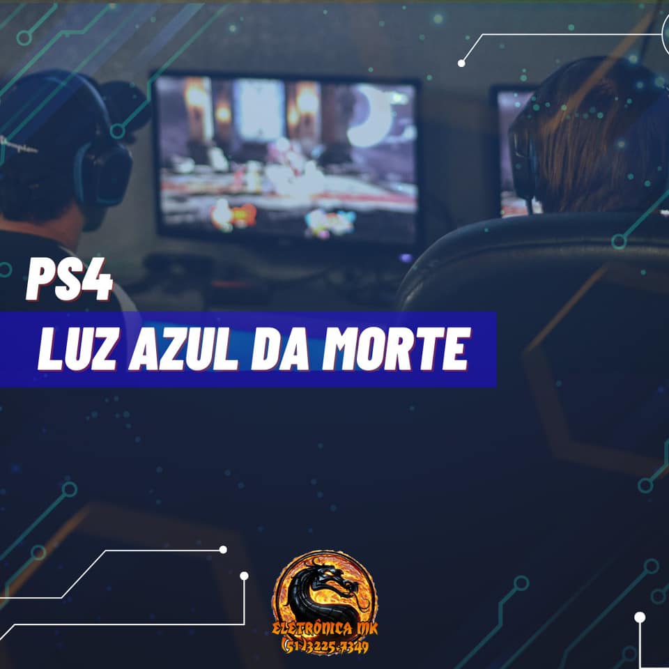 Eletrônica Mk - PS4 com luz azul: o que isso significa?... | Facebook