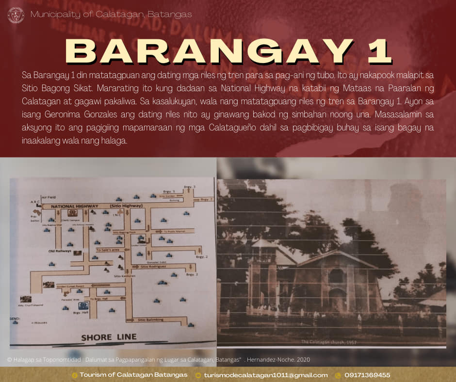 Tourism - Barangay 1 Sa Barangay 1 din matatagpuan ang dating mga riles ...