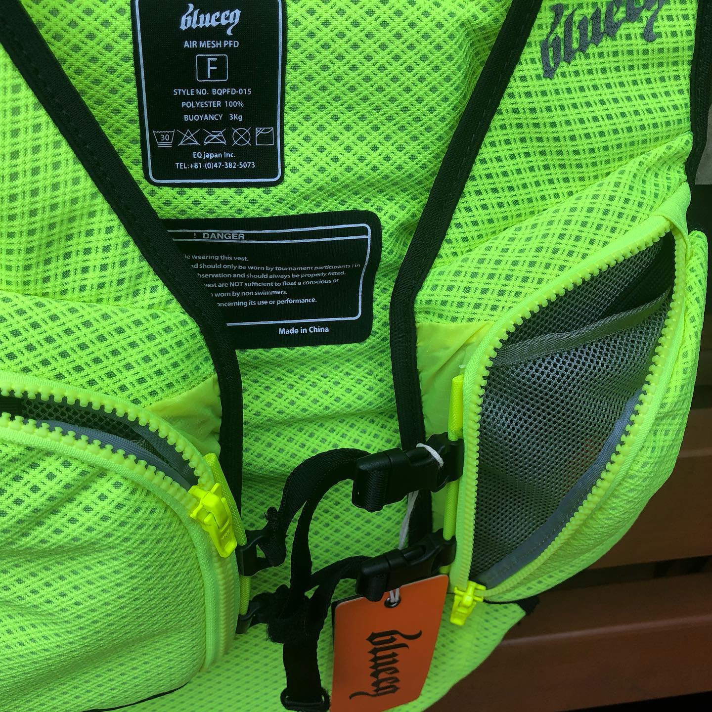 blueeq AIR MESH PFD再入荷！ ブルイクのライフジャケット！ 暑い時期