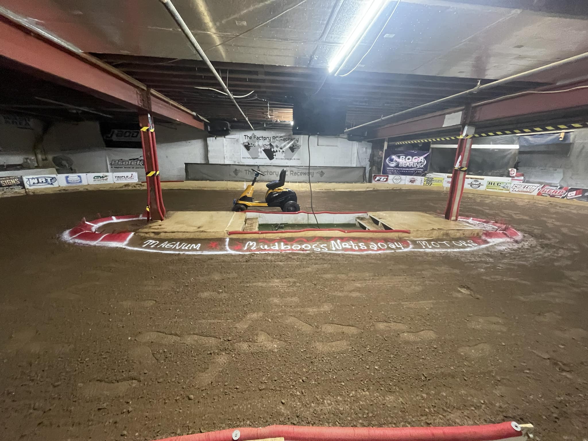 The stage is set for the MUDBOSS... - The Factory RC Raceway