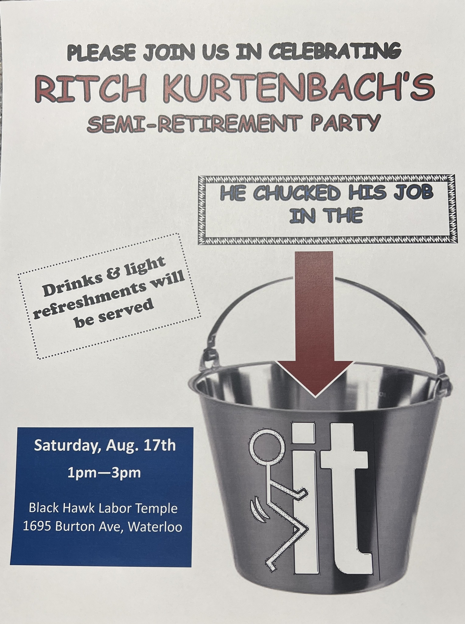 Ritchie's Retirement Party