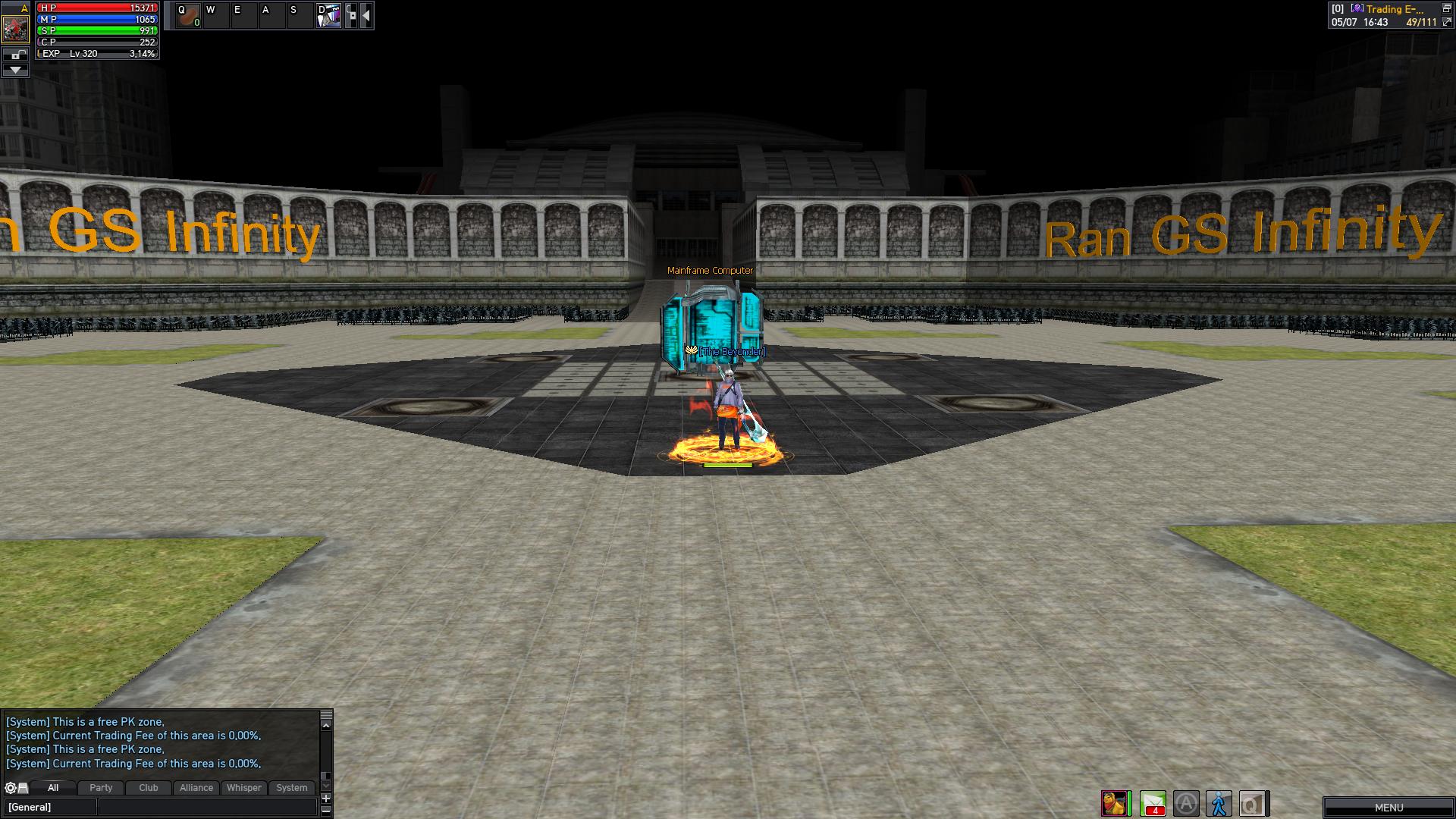 Server up! Patch notes: - Change... - Ran GS Infinity EP11