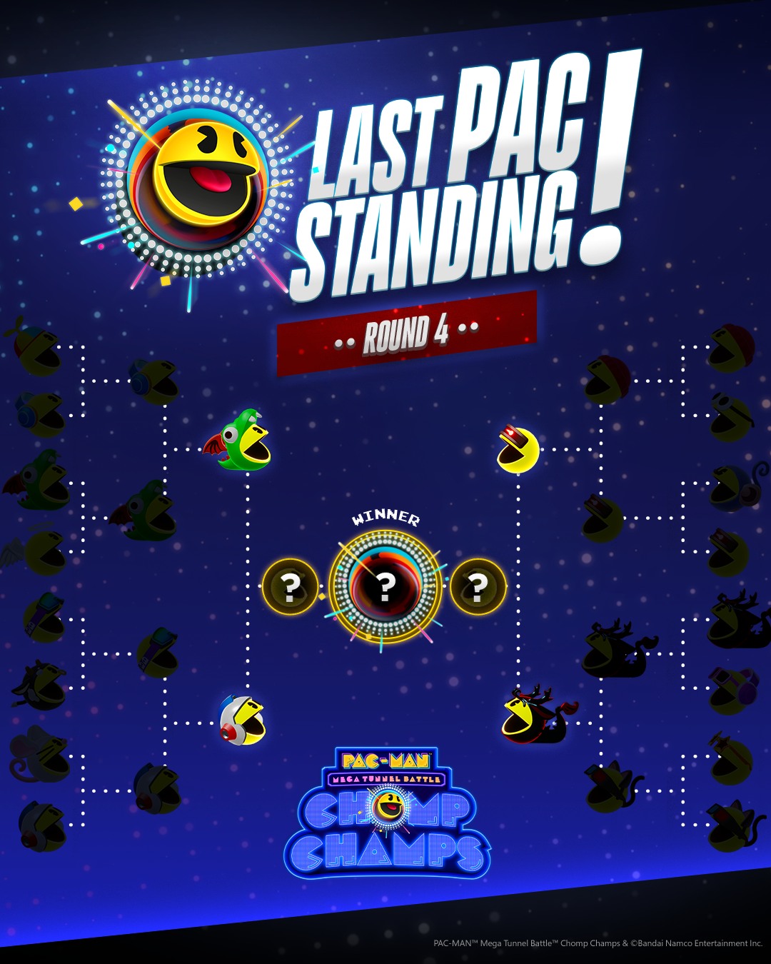 PAC-MAN - 🚨 Last PAC Standing: Round 4 🚨 Head over to Instagram to vote ...