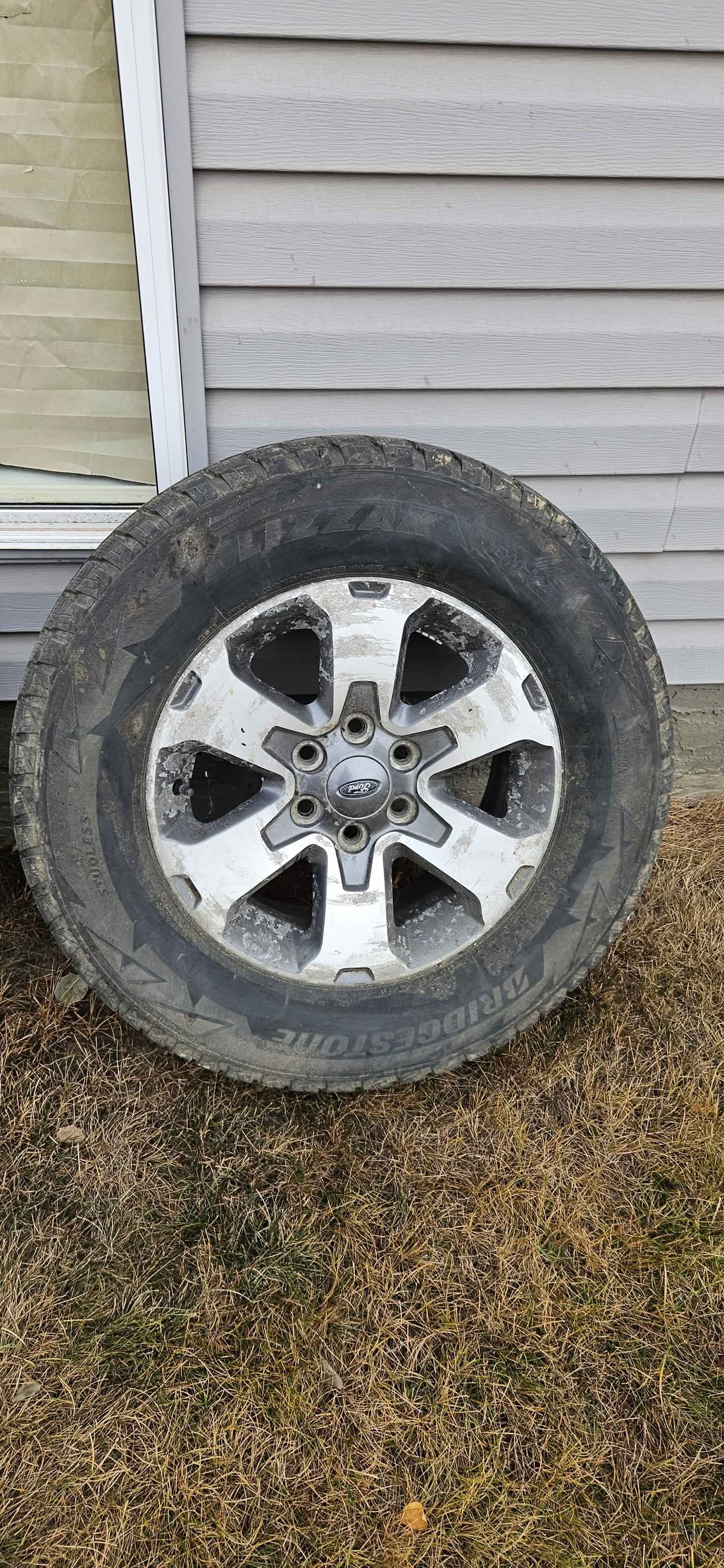 Ford winter rims & tires - Car Wheels, Tires & Parts - Blackfalds ...