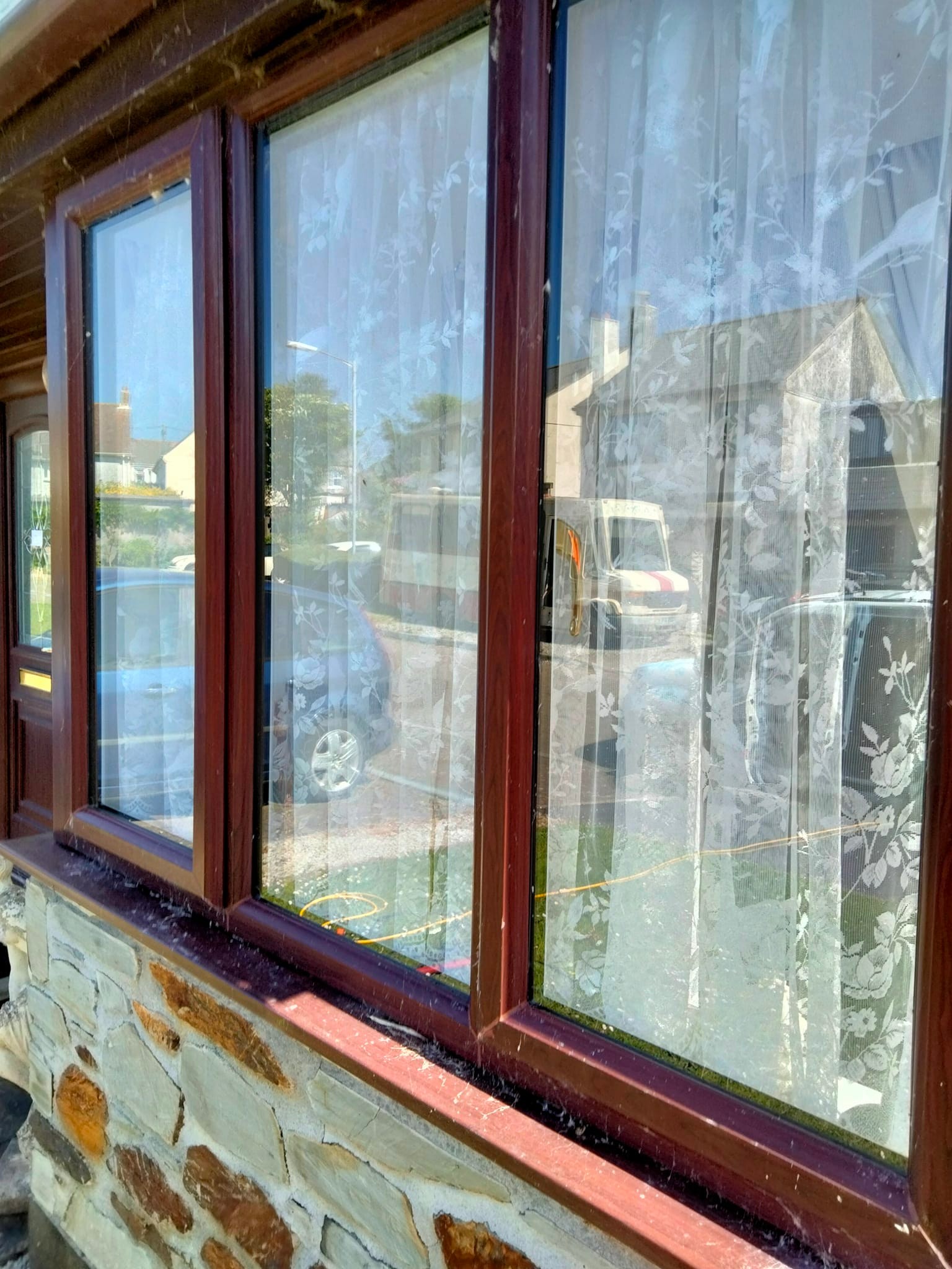 Pure green window clean