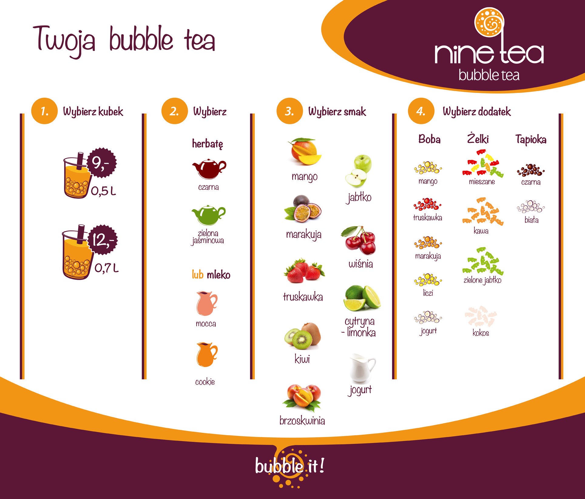 Nine Tea Bubble Tea