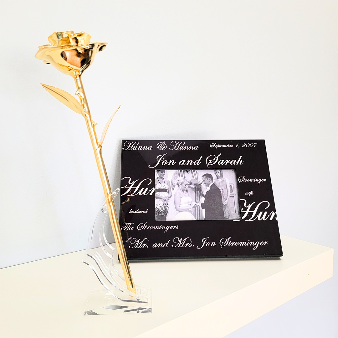 Personalized Love Rose