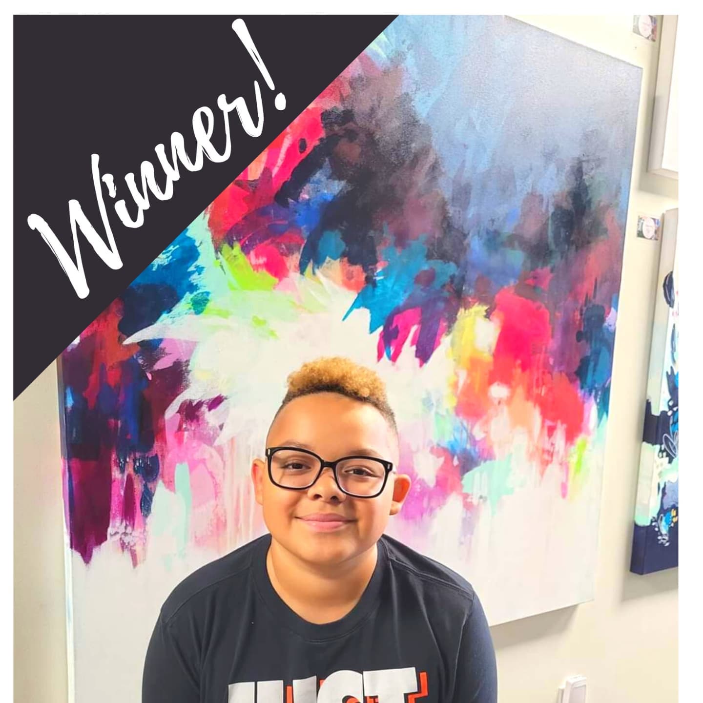 Our two winners are Terrick and... - Jessica Kitchel Art