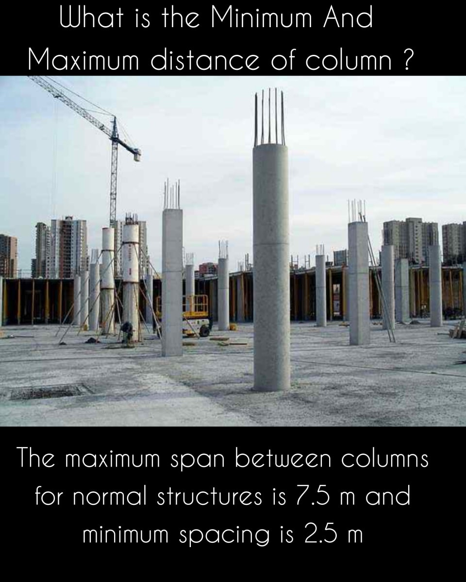 Civil Engineering QS - WHAT IS THE MAXIMUM AND MINIMUM DISTANCE BETWEEN ...