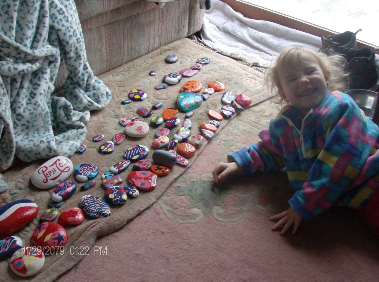 Hand Painted Rocks by Kelly.