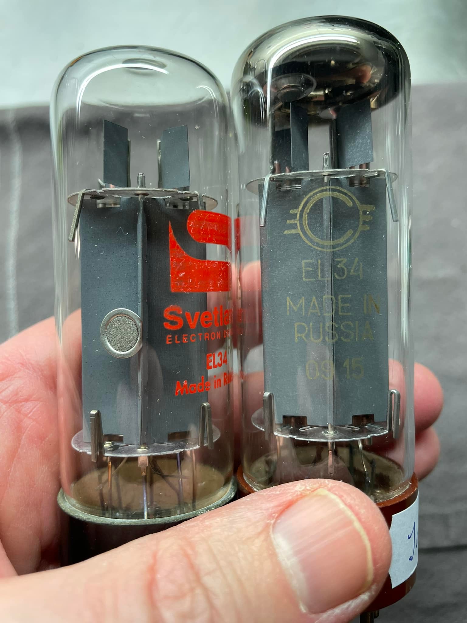 I want to find out when these Svetlana EL34 was manufactured. They 